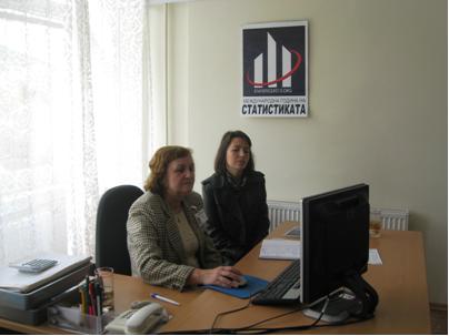Г-жа Вера Жечева представя дигиталната библиотека на НСИ