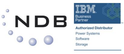 Лого на ЕН ДИ БИ ЕООД, IBM дистрибутор