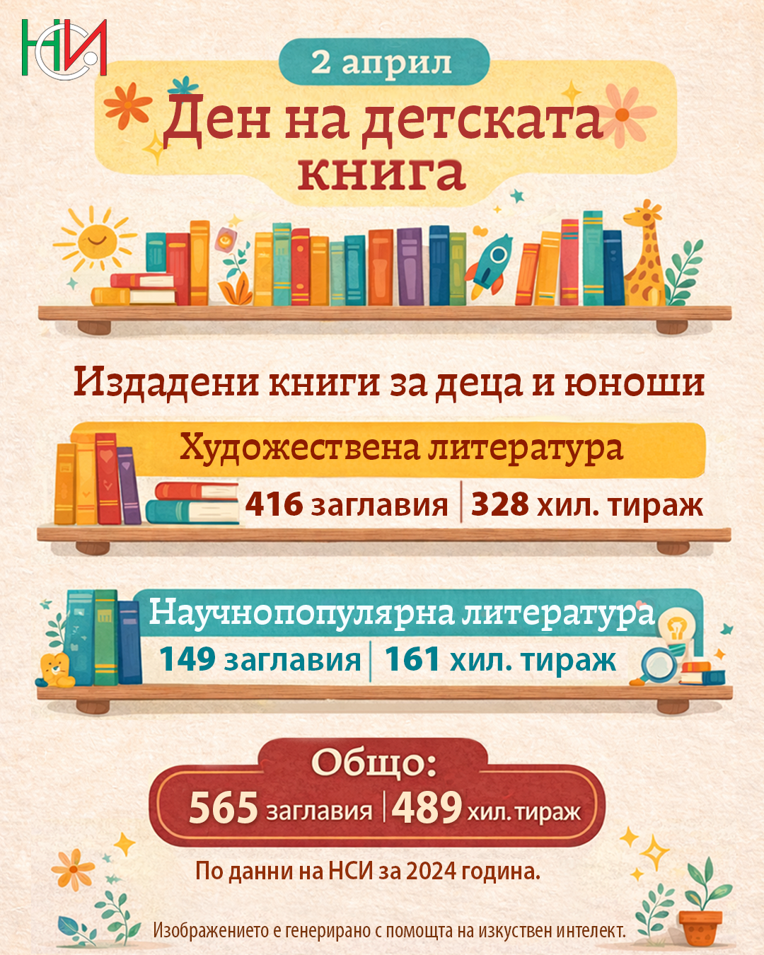 2 април – Международен ден на детската книга