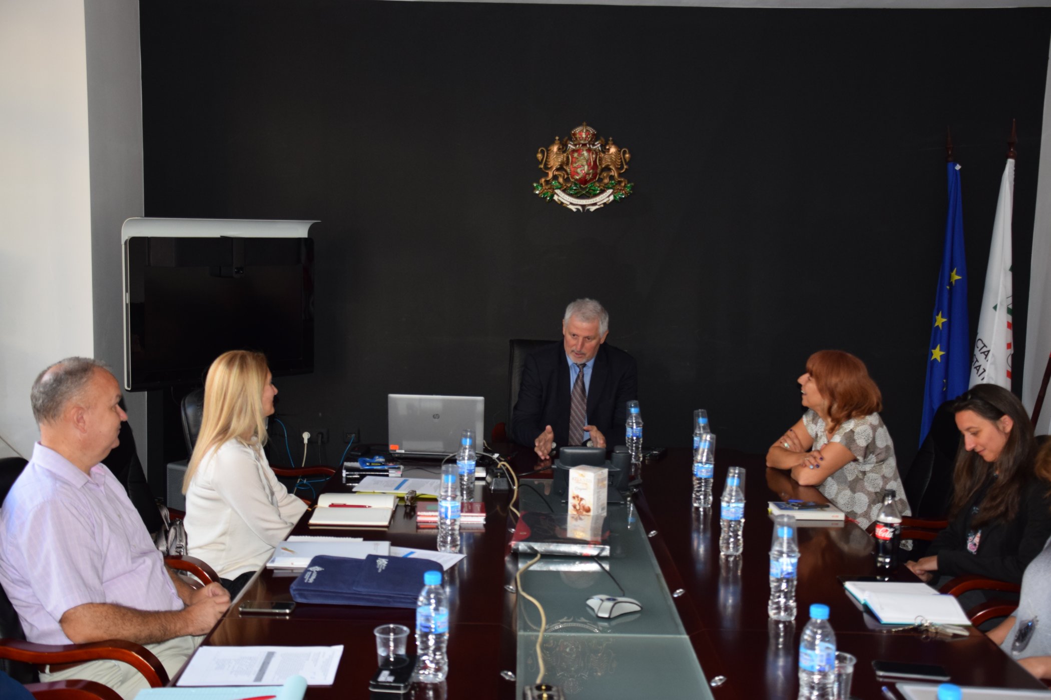 A team from the State Statistical Office of the Former Yugoslav Republic of Macedonia visited the NSI for training in the field of harmonized consumer price indices