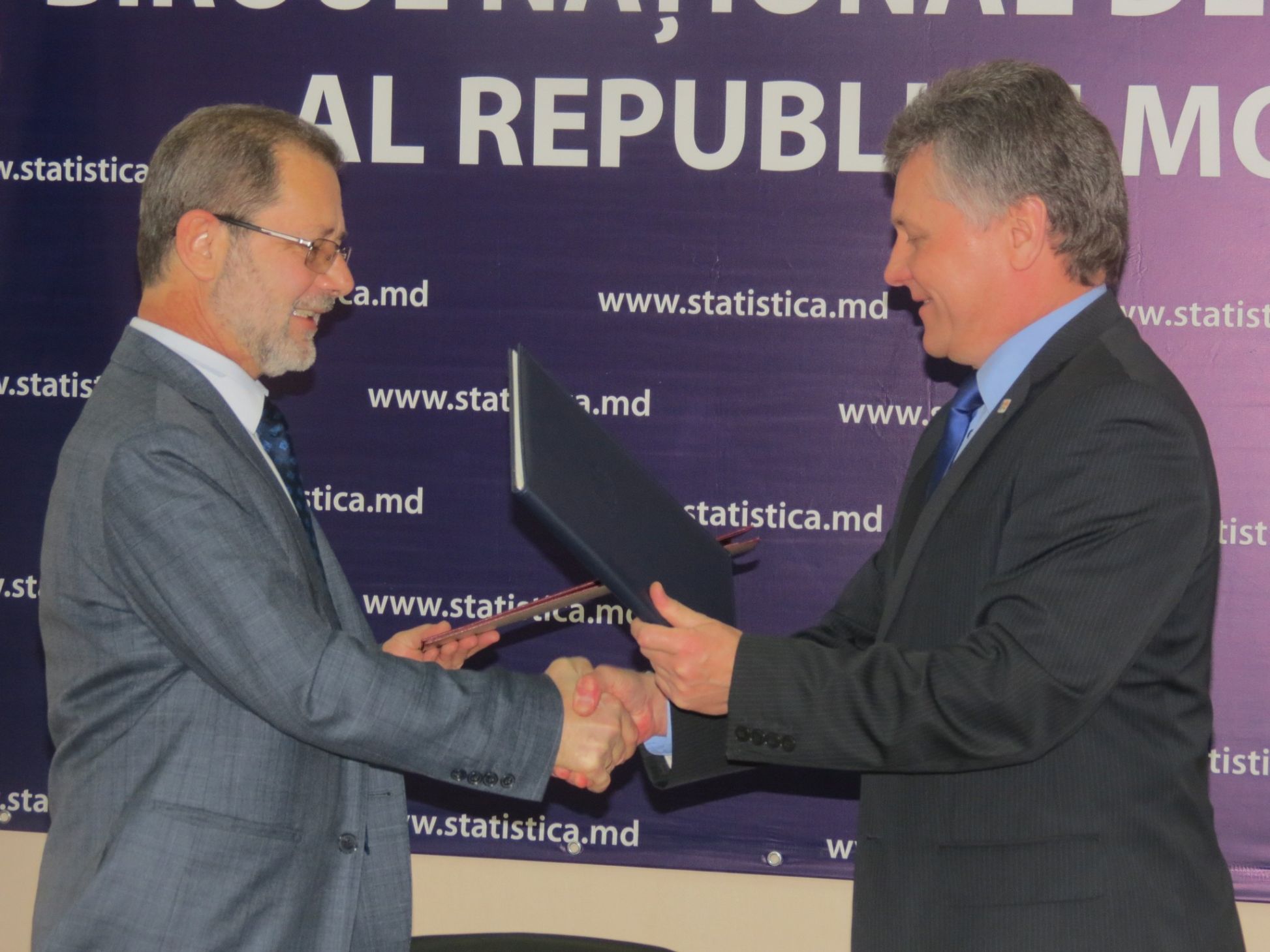 The National Statistical Institute of the Republic of Bulgaria and the National Bureau of Statistics of the Republic of Moldova signed an Agreement on statistical cooperation