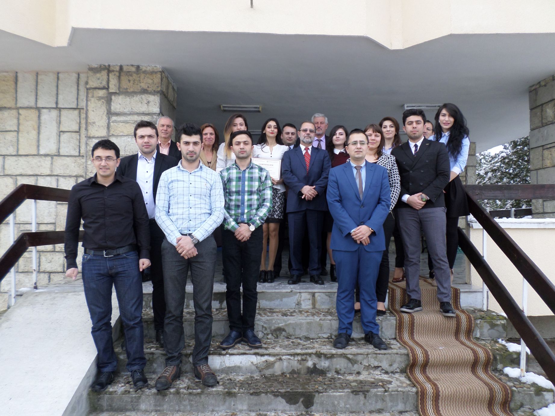 Successfully completed the training of 12 junior statisticians from the Republic of Azerbaijan