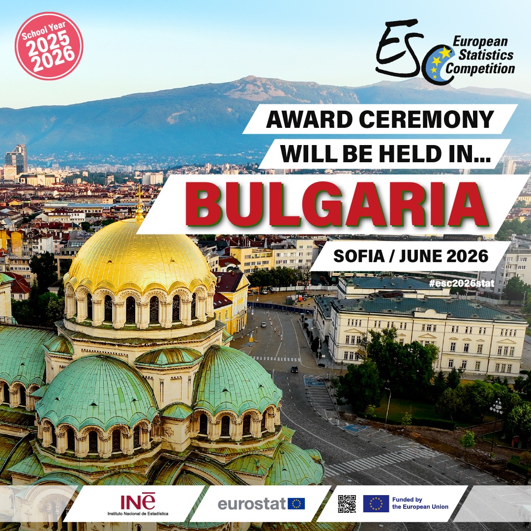 България ще бъде домакин на официалната церемония по награждаването на победителите в Европейската олимпиада по статистика 2025/2026