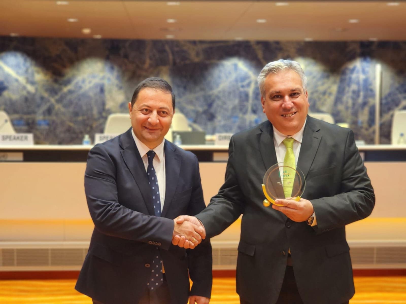 Honorary gesture from the Georgian Statistical Office on the occasion of the 145th anniversary of the NSI