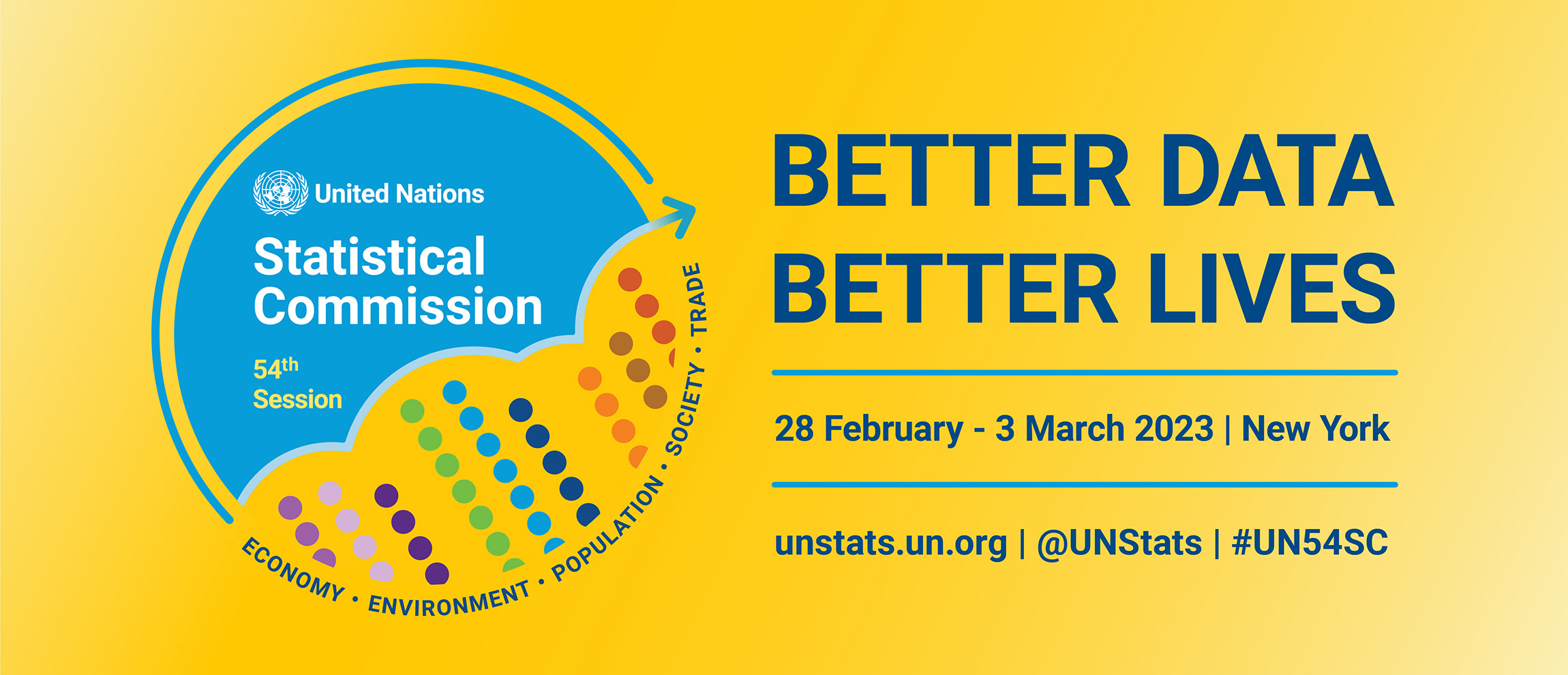 The NSI President participated in the 54th Session of the UN Statistical Commission