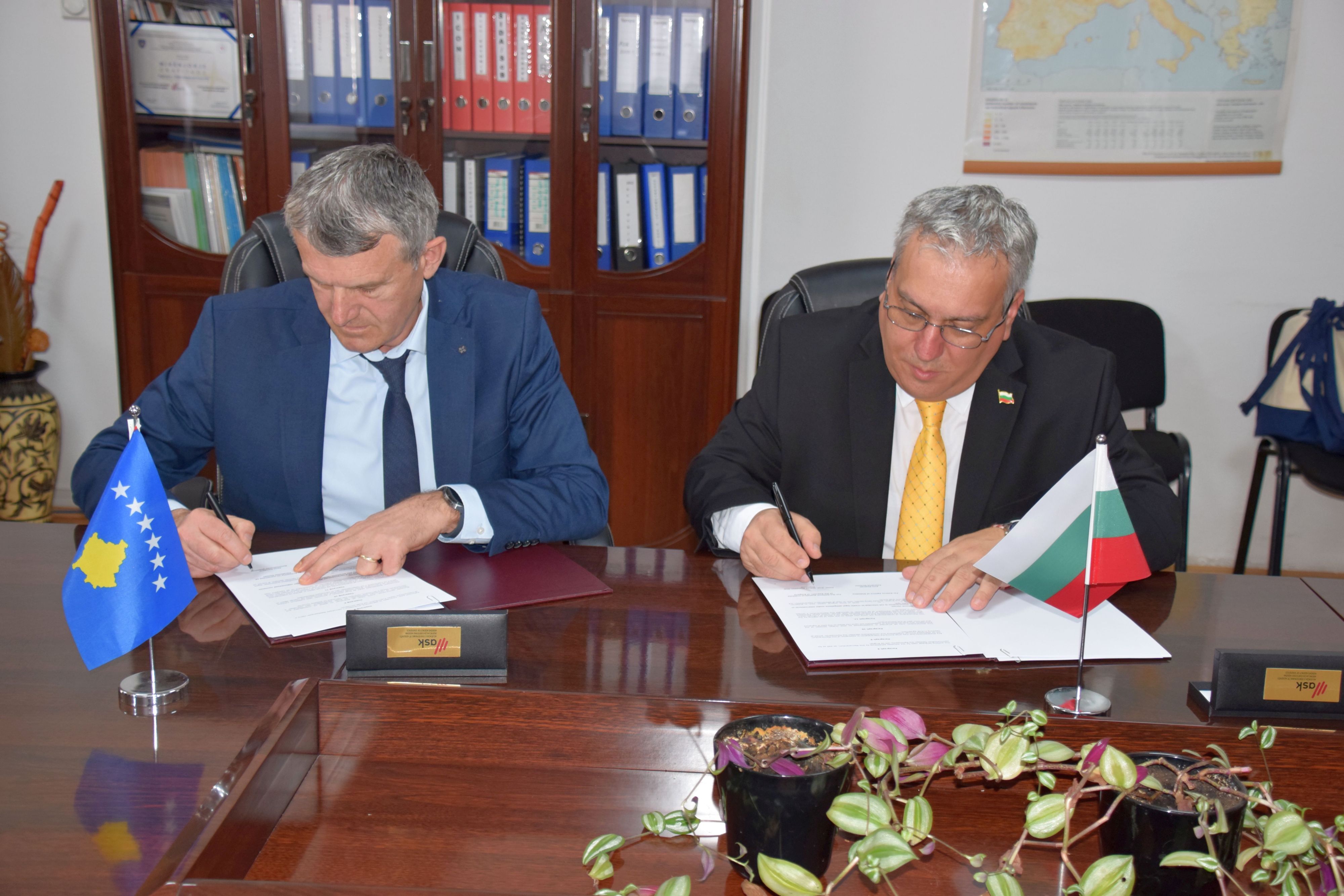 The National Statistical Institute and Kosovo Agency of Statistics signed a Memorandum of Understanding