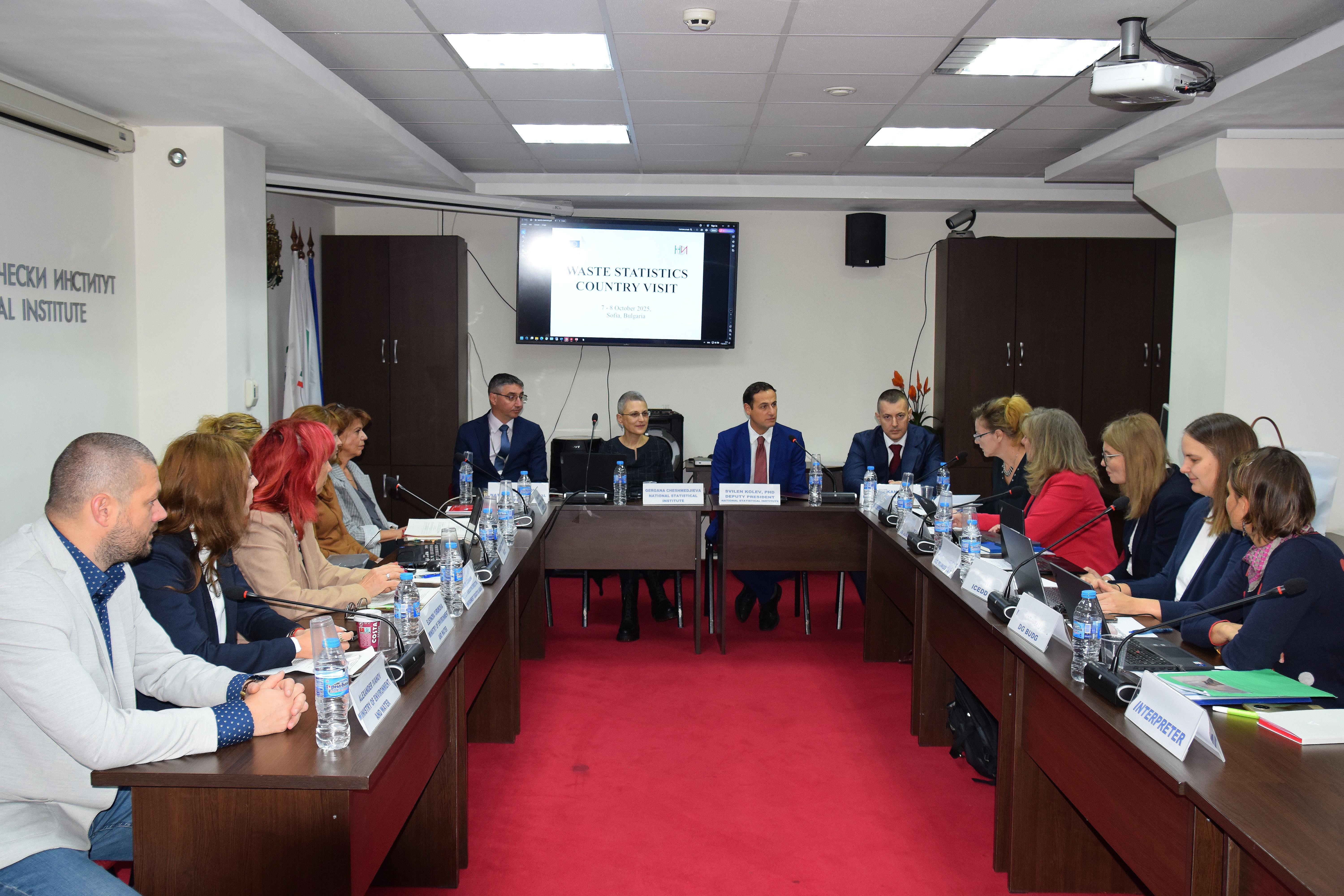 The NSI hosted a two-day visit from the European Commission on waste statistics