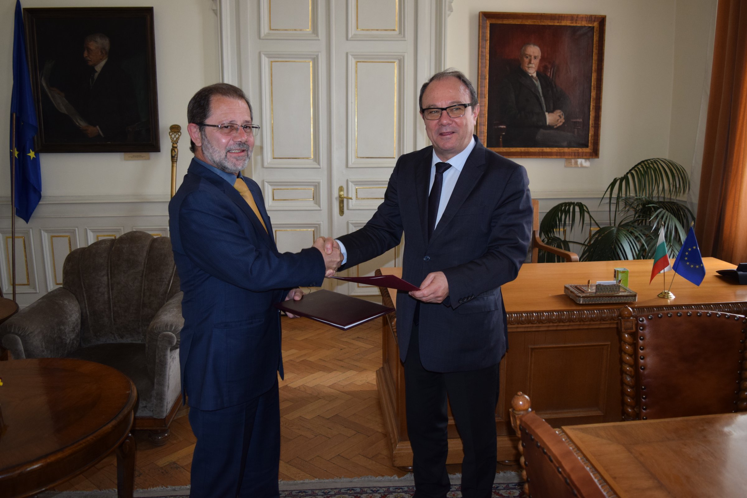 The National Statistical Institute and the Bulgarian Academy of Sciences have concluded an Agreement on Cooperation and Strategic Partnership in the Exchange of Information