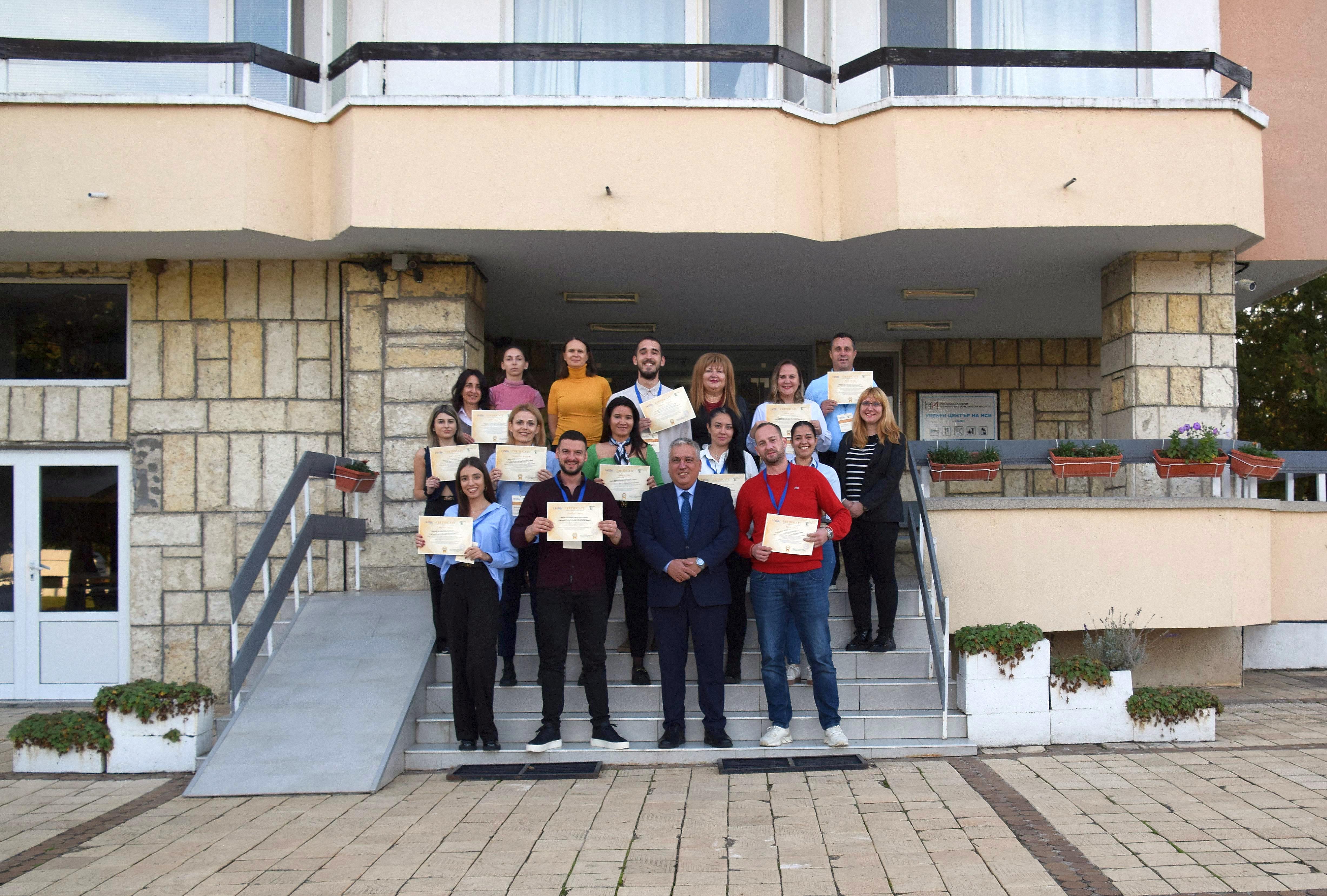 The NSI training course under the Bulgarian Development Aid programme was successfully completed