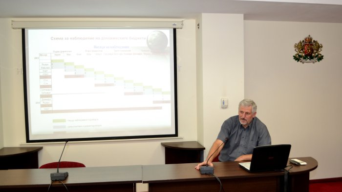 Открит урок по статистика пред учениците от 19 СОУ „Елин Пелин”