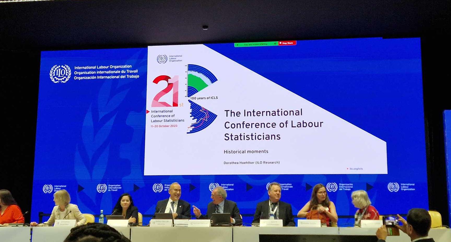 The Deputy President of NSI participates in the 21st International Conference of Labour Statisticians