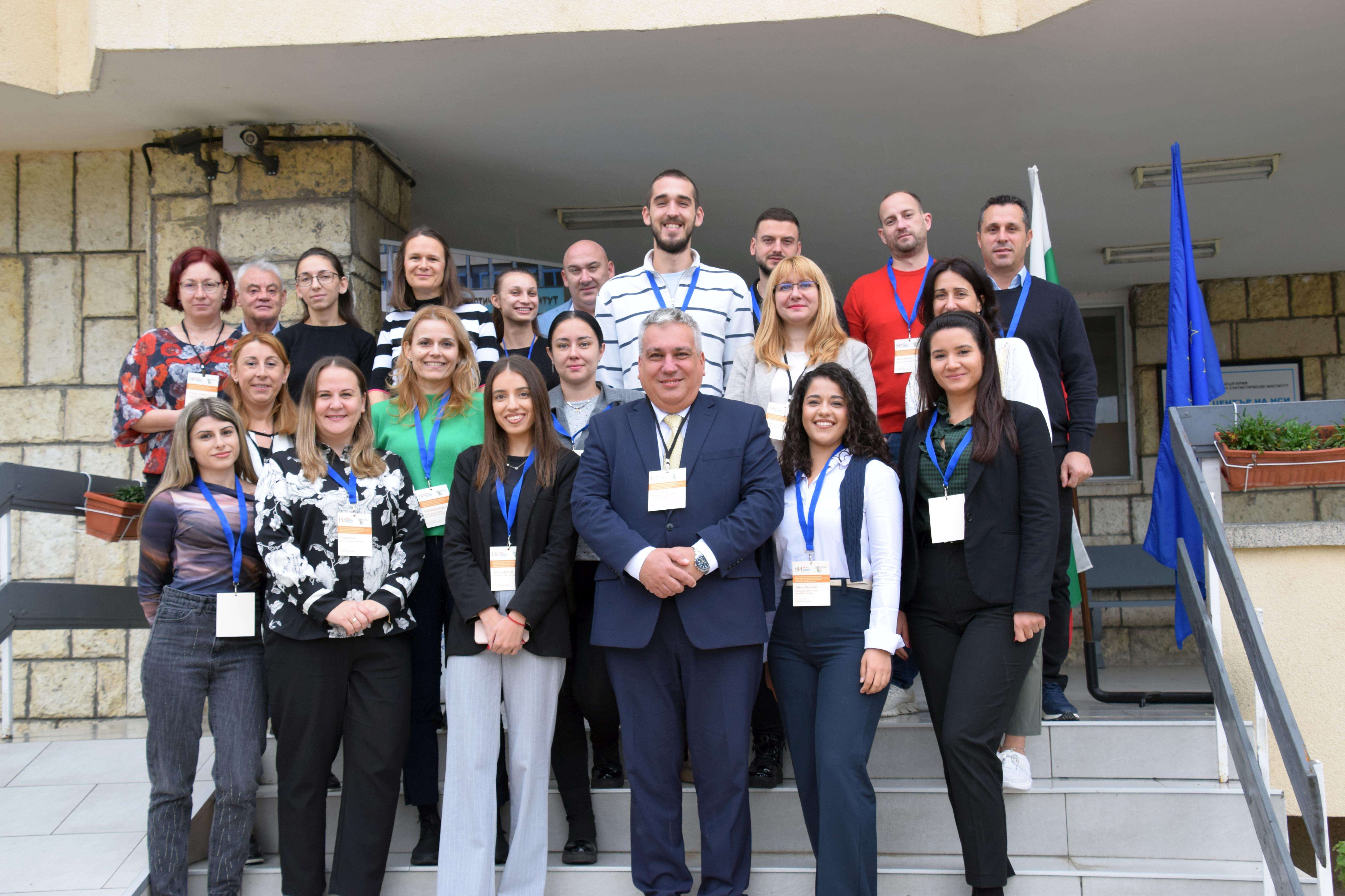 The President of the NSI opened a course for young statisticians from the Western Balkans under the Bulgarian Development Aid programme