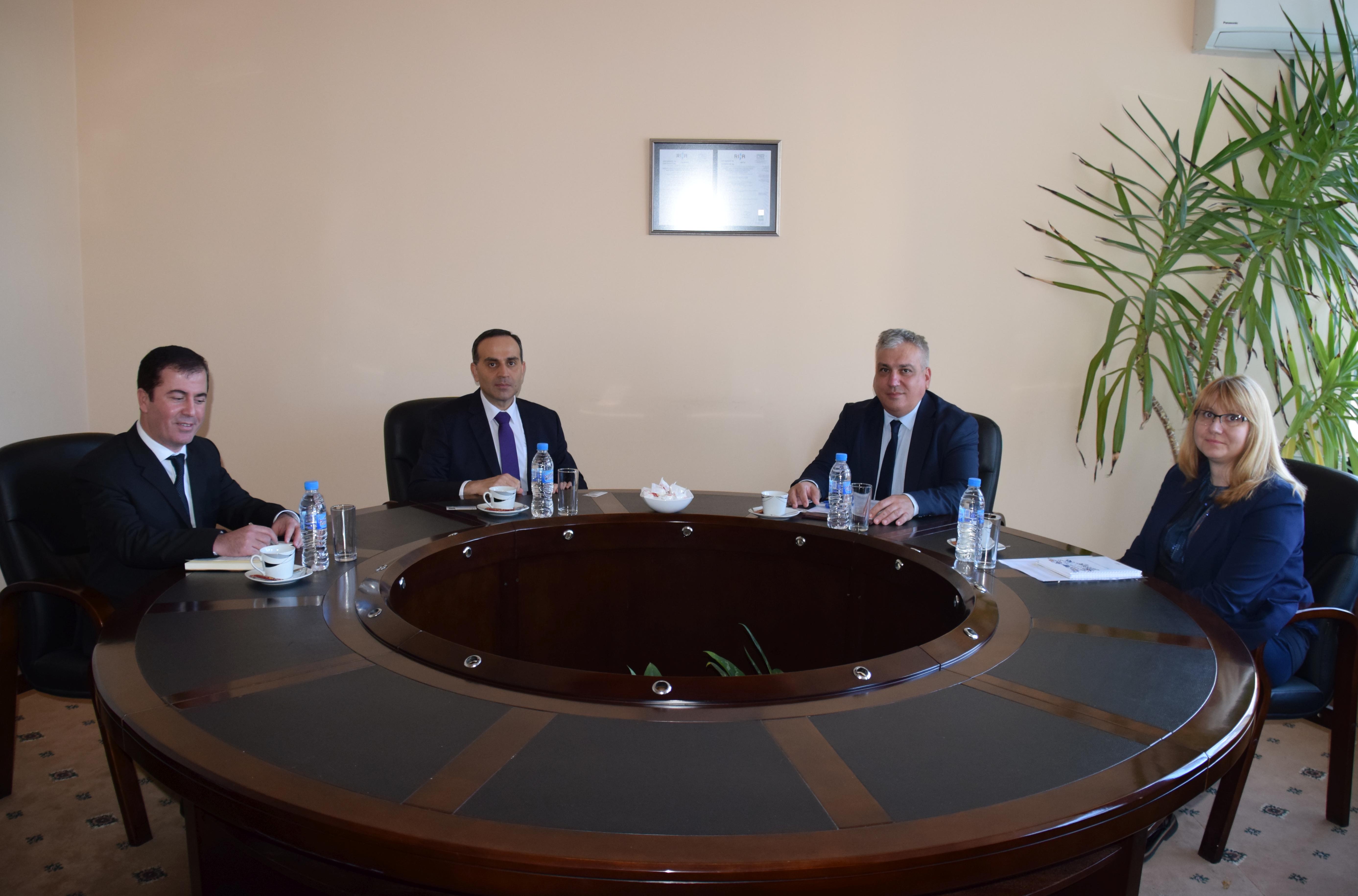 The Ambassador of Azerbaijan visited NSI