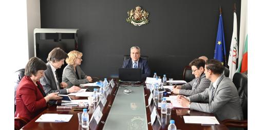 President of NSI Assoc. Prof. Atanas Atanasov, PhD, welcomed an OECD mission