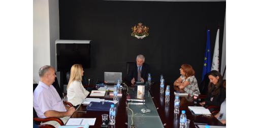 A team from the State Statistical Office of the Former Yugoslav Republic of Macedonia visited the NSI for training in the field of harmonized consumer price indices