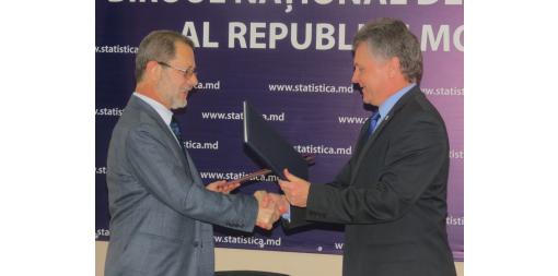 The National Statistical Institute of the Republic of Bulgaria and the National Bureau of Statistics of the Republic of Moldova signed an Agreement on statistical cooperation
