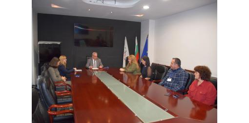 The President of the NSI awarded certificates to two trainees under the Multi-beneficiary Statistical Cooperation Programme