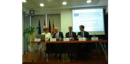 The final meeting within twining project was held in the former Yugoslav Republic of Macedonia