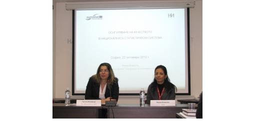 Workshop on Quality Assurance in the National Statistical System