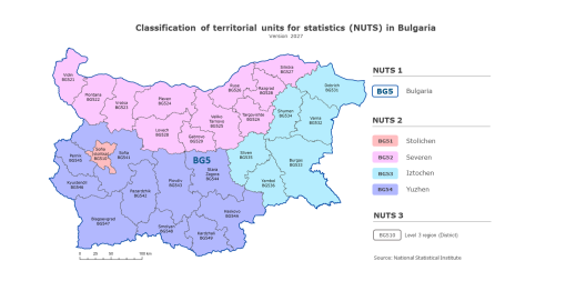 New version of the Nomenclature of Territorial Units for Statistics  (NUTS 2027) enters into force