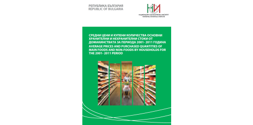Average Prices and Purchased Quantities of Main Foods and Non-Foods by Households for the 2001 - 2011 Рeriod