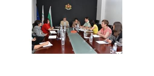 A team from the State Statistical Office of the Republic of Macedonia on a study visit to NSI in the field of Energy Statistics