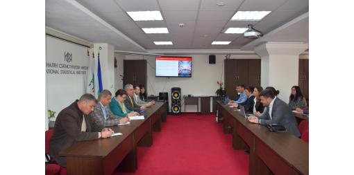 Първа среща на екипите на НСИ и „А1 България“ ЕАД за изграждане на информационна система „Единна входна точка“