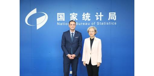 Historic first meeting between the Statistical Offices of Bulgaria and China