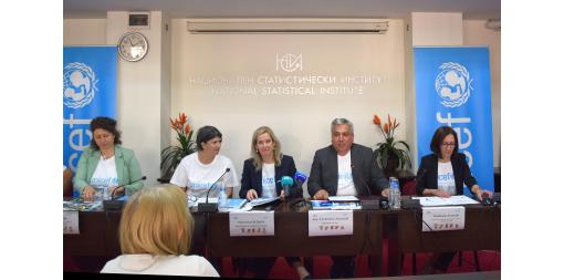 NSI and UNICEF presented new data on the situation of children in Bulgaria and worldwide