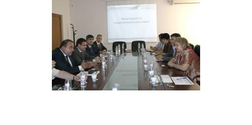 Delegation from the Ministry of Finance of Tadzhikistan on a study visit to BNSI