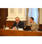 Председателят на НСИ представи данните за инфлацията през януари на седмичния брифинг на Координационния център към Механизма за еврото