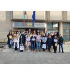 Assoc. Prof. Mihail Konchev, PhD - Deputy President of NSI presented diplomas to students from Professional High School of Economics - Sliven