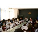 A delegation from the Committee on Statistics of the Republic of Kazakhstan on a visit to the National Statistical Institute of Bulgaria