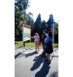 Директорът на Териториално статистическо бюро - Североизток Деян Славов и заместник-кметът на Община Варна Коста Базитов откриха изложбата по случай 140-ата годишнина от създаването на българската статистика