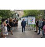 The President of the National Statistical Institute opened the exhibition ‘Statistics for Everyone’